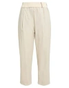 Fabiana Filippi Woman Pants Beige Size 4 Merino Wool, Cashmere In Gray