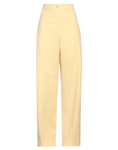 Fabiana Filippi Sequin-embellished Knitted Trousers In Beige