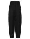 Fabiana Filippi Woman Pants Black Size 4 Viscose, Linen In Black
