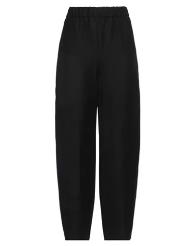 Fabiana Filippi Woman Pants Black Size 4 Viscose, Linen