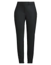 Fabiana Filippi Woman Pants Black Size 14 Polyester, Virgin Wool, Elastane In Black