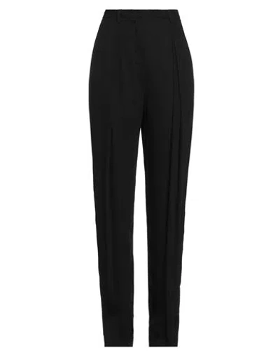 Fabiana Filippi Woman Pants Black Size 14 Viscose In Blue
