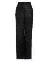 Fabiana Filippi Fuzzy Wide-leg Trousers In Black