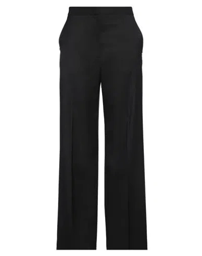 Fabiana Filippi Woman Pants Black Size 8 Merino Wool