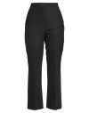 Fabiana Filippi Woman Pants Black Size 8 Polyester, Virgin Wool, Elastane In Black
