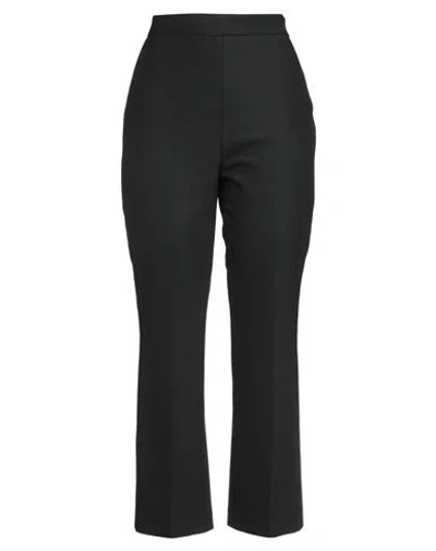 Fabiana Filippi Woman Pants Black Size 8 Polyester, Virgin Wool, Elastane