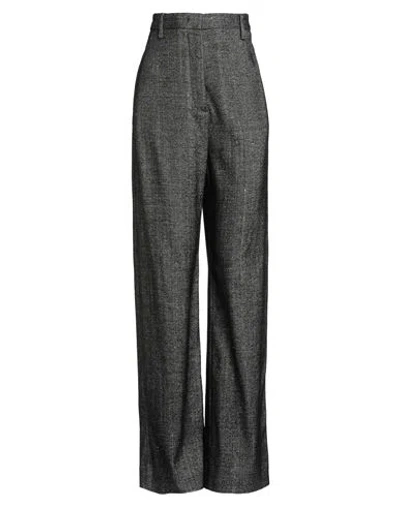 Fabiana Filippi Woman Pants Black Size 8 Viscose, Silk, Cotton