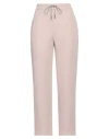 Fabiana Filippi Woman Pants Blush Size 2 Viscose, Linen, Ecobrass In Pink