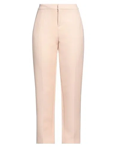 Fabiana Filippi Woman Pants Blush Size 10 Wool, Silk In Pink