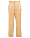 Fabiana Filippi Straight-leg Satin Trousers In Beige