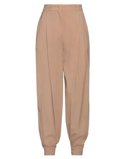 Fabiana Filippi Woman Pants Camel Size 2 Virgin Wool In Beige