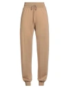 Fabiana Filippi Woman Pants Camel Size 8 Virgin Wool In Brown
