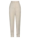 Fabiana Filippi Woman Pants Cream Size 10 Merino Wool In White