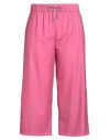 Fabiana Filippi Woman Pants Fuchsia Size 12 Virgin Wool In Pink