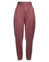 Fabiana Filippi Woman Pants Garnet Size 10 Virgin Wool In Red