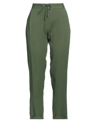 Fabiana Filippi Woman Pants Green Size 10 Acetate, Silk