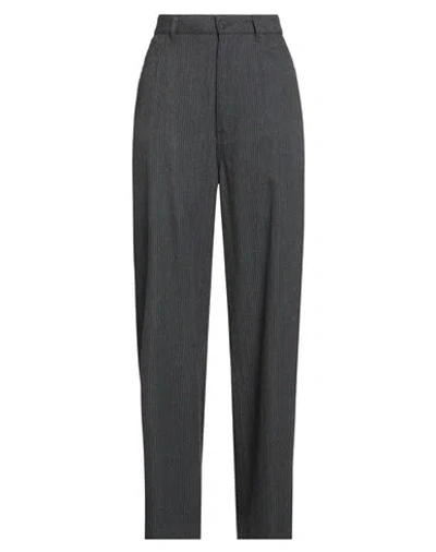 Fabiana Filippi Woman Pants Grey Size 10 Virgin Wool In Gray