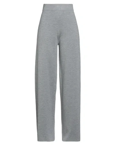 Fabiana Filippi Woman Pants Grey Size 14 Merino Wool In Gray
