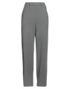 Fabiana Filippi Woman Pants Grey Size 14 Viscose, Polyamide, Elastane, Brass In Gray