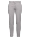 Fabiana Filippi Woman Pants Grey Size 4 Cotton, Elastane, Brass In Grey