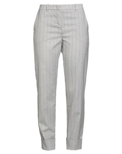 Fabiana Filippi Woman Pants Grey Size 6 Virgin Wool In Gray