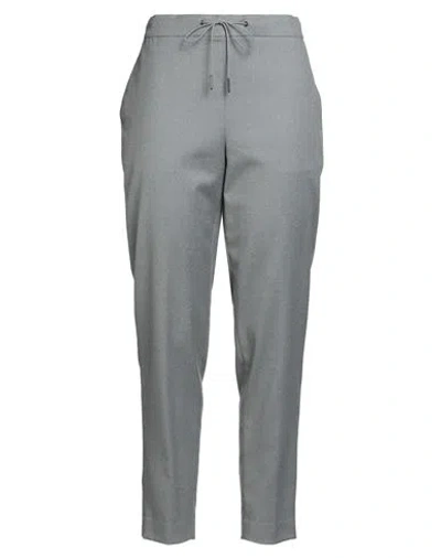 Fabiana Filippi Woman Pants Grey Size 6 Virgin Wool, Polyamide, Elastane, Brass
