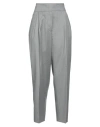Fabiana Filippi Woman Pants Grey Size 8 Virgin Wool, Polyamide, Elastane