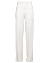 Fabiana Filippi Woman Pants Ivory Size 14 Virgin Wool In White