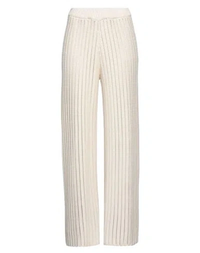Fabiana Filippi Woman Pants Ivory Size 4 Cotton, Nylon In White