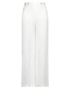 Fabiana Filippi Woman Pants Ivory Size 10 Viscose In White
