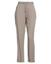 Fabiana Filippi Woman Pants Khaki Size 2 Acetate, Silk In Beige