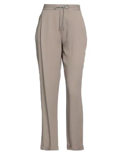 Fabiana Filippi Woman Pants Khaki Size 2 Acetate, Silk In Beige