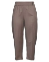 Fabiana Filippi Woman Pants Khaki Size 8 Virgin Wool, Polyamide, Elastane In Beige
