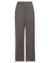 Fabiana Filippi Woman Pants Lead Size 10 Merino Wool In Grey