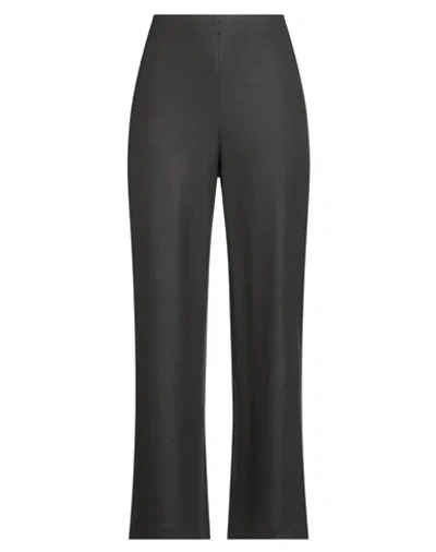 Fabiana Filippi Woman Pants Lead Size 12 Virgin Wool, Polyamide In Gray