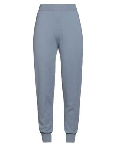 Fabiana Filippi Woman Pants Light Blue Size 8 Virgin Wool, Silk, Cashmere