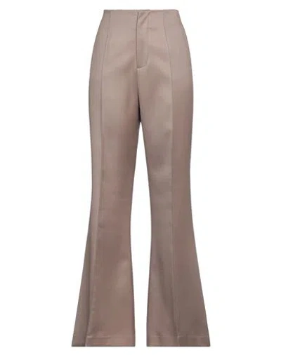 Fabiana Filippi Woman Pants Light Brown Size 10 Virgin Wool In Beige