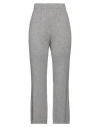 Fabiana Filippi Woman Pants Light Grey Size 10 Virgin Wool, Silk, Cashmere