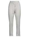 Fabiana Filippi Woman Pants Light Grey Size 4 Merino Wool, Ecobrass