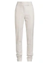 Fabiana Filippi Woman Pants Light Grey Size 4 Polyester, Virgin Wool, Elastane In White