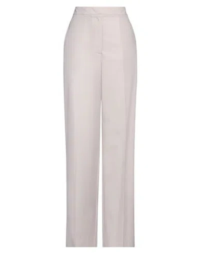 Fabiana Filippi Woman Pants Light Grey Size 6 Merino Wool