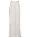 Fabiana Filippi Woman Pants Light Grey Size 6 Wool