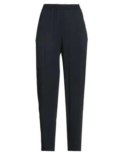 Fabiana Filippi Woman Pants Navy Size 10 Viscose, Elastane In Black