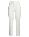 Fabiana Filippi Woman Pants Off White Size 12 Cotton, Polyamide, Elastane
