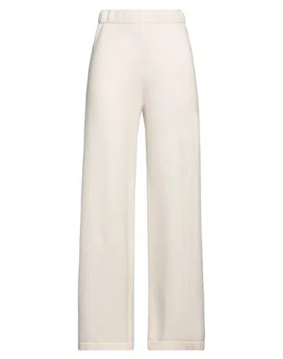 Fabiana Filippi Woman Pants Off White Size 14 Cashmere