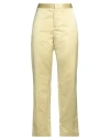 Fabiana Filippi Woman Pants Pastel Yellow Size 8 Polyester
