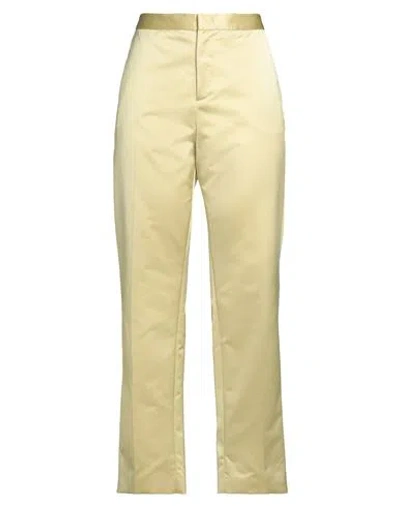 Fabiana Filippi Woman Pants Pastel Yellow Size 8 Cotton, Elastane