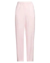 Fabiana Filippi Woman Pants Pink Size 12 Virgin Wool, Polyamide, Elastane In Pink