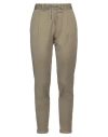 Fabiana Filippi Woman Pants Sage Green Size 8 Cotton, Brass In Sage Green
