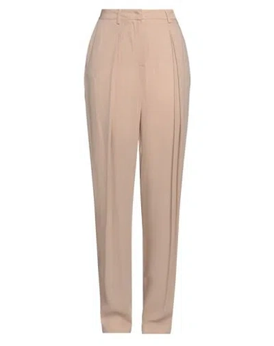 Fabiana Filippi Woman Pants Sand Size 12 Viscose In Beige